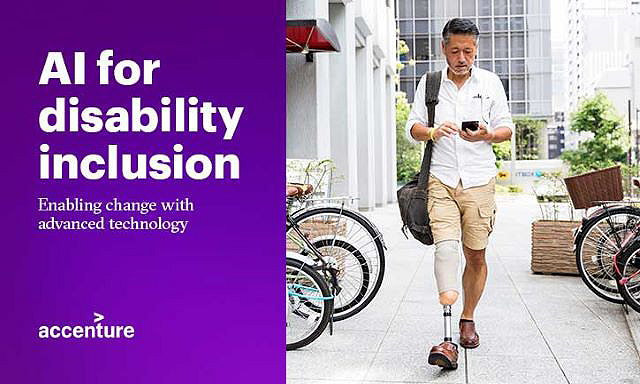 AI for disability inclusion Enabling change with advanced technology