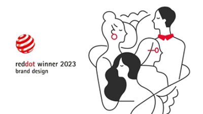 Reddot winner 2023 brand design