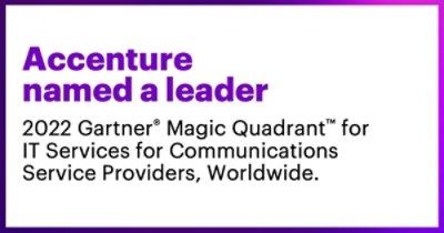Gartner Magic Quadrant IT Services for CSPs Accenture