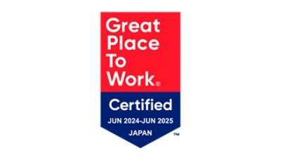 Great Place To Work® - Certified JUN 2024-JUN 2025 JAPAN TM