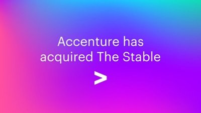 Accenture has acquired The Stable