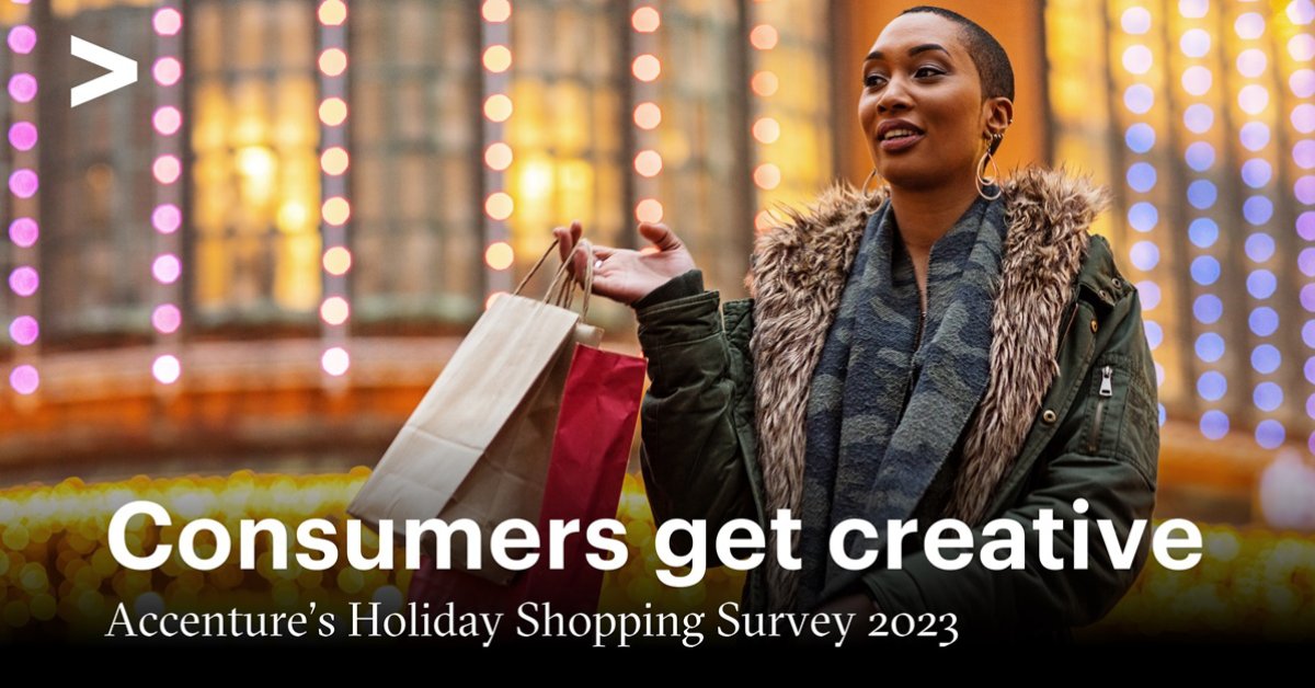 Holiday Shopping Trends 2023 Accenture