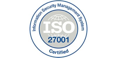 Information Security Management System - ISO 27001 Certified
