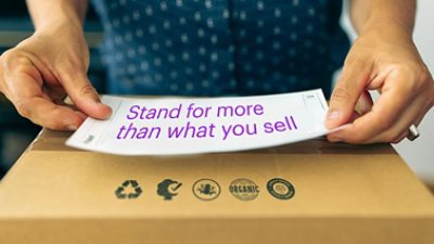 Stand for more than what you sell