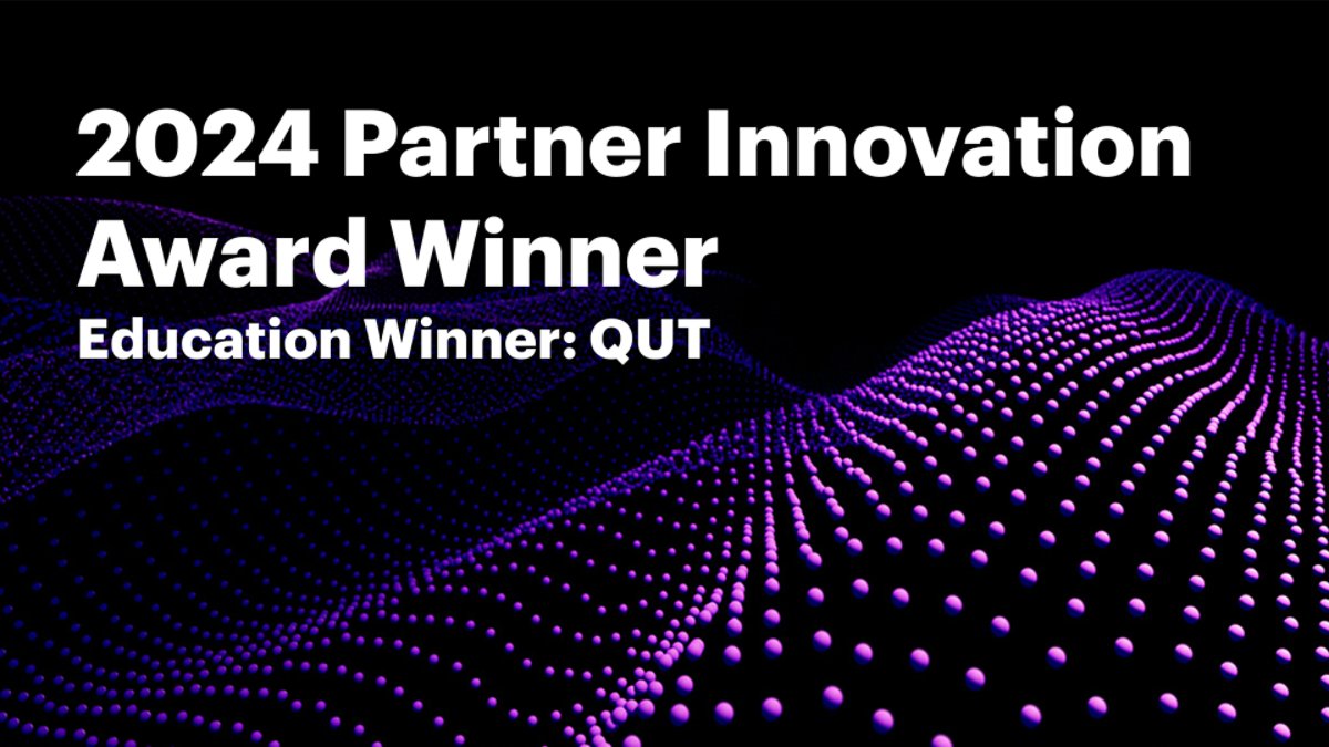 2024 Partner Innovation Award Winner Education Winner: QUT