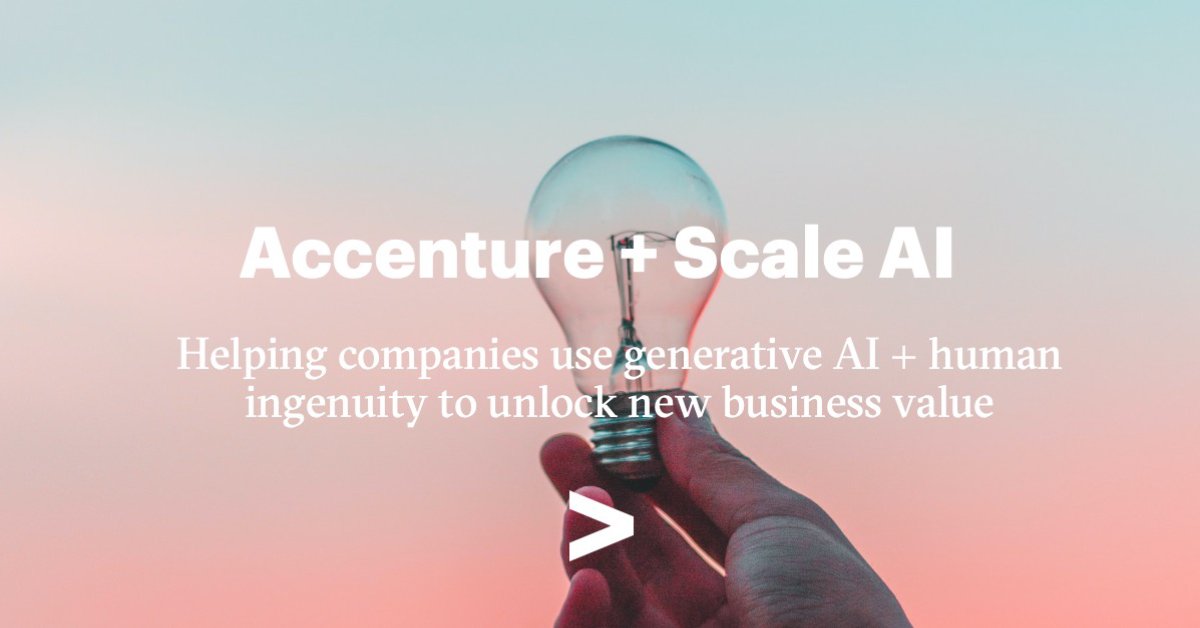 Generative AI Partnership Spotlight – Scale AI | Accenture