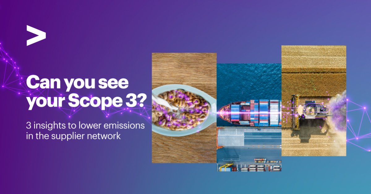 See Scope 3 For Your Full Supply Chain Network Accenture