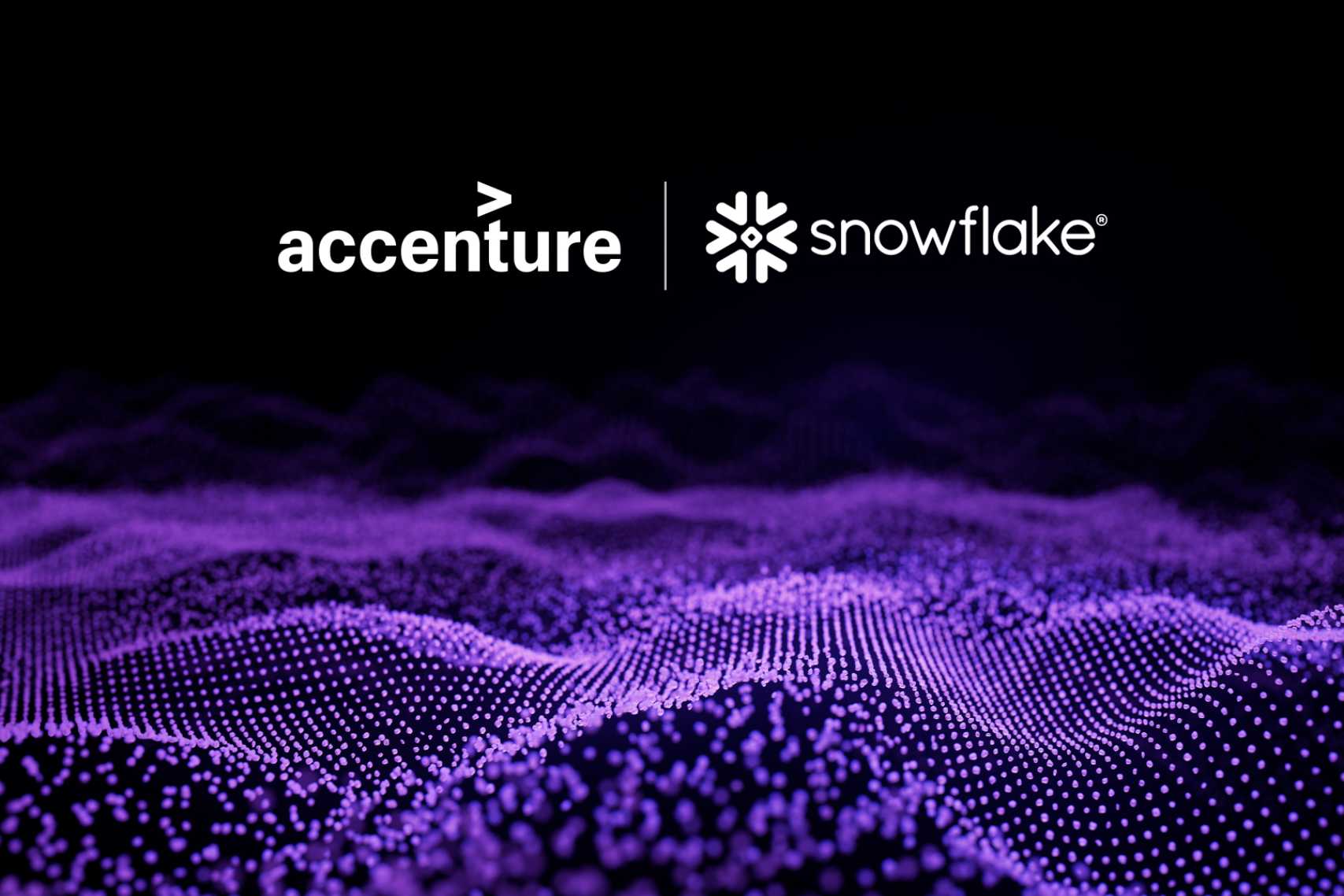 Accenture and Snowflake logos