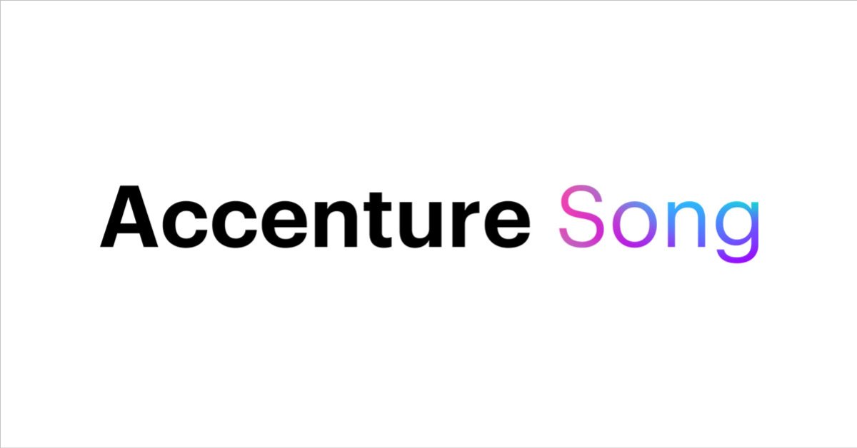 Ann-Kathrin Bonz - Accenture Song