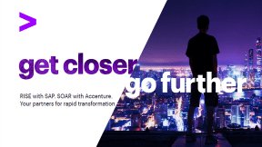 Get closer go further: Rise with SAP, soar with Accenture. Your partners for rapid transformation