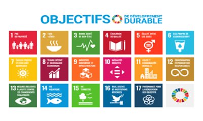 Liste des objectifs de développement durable des Nations Unies.