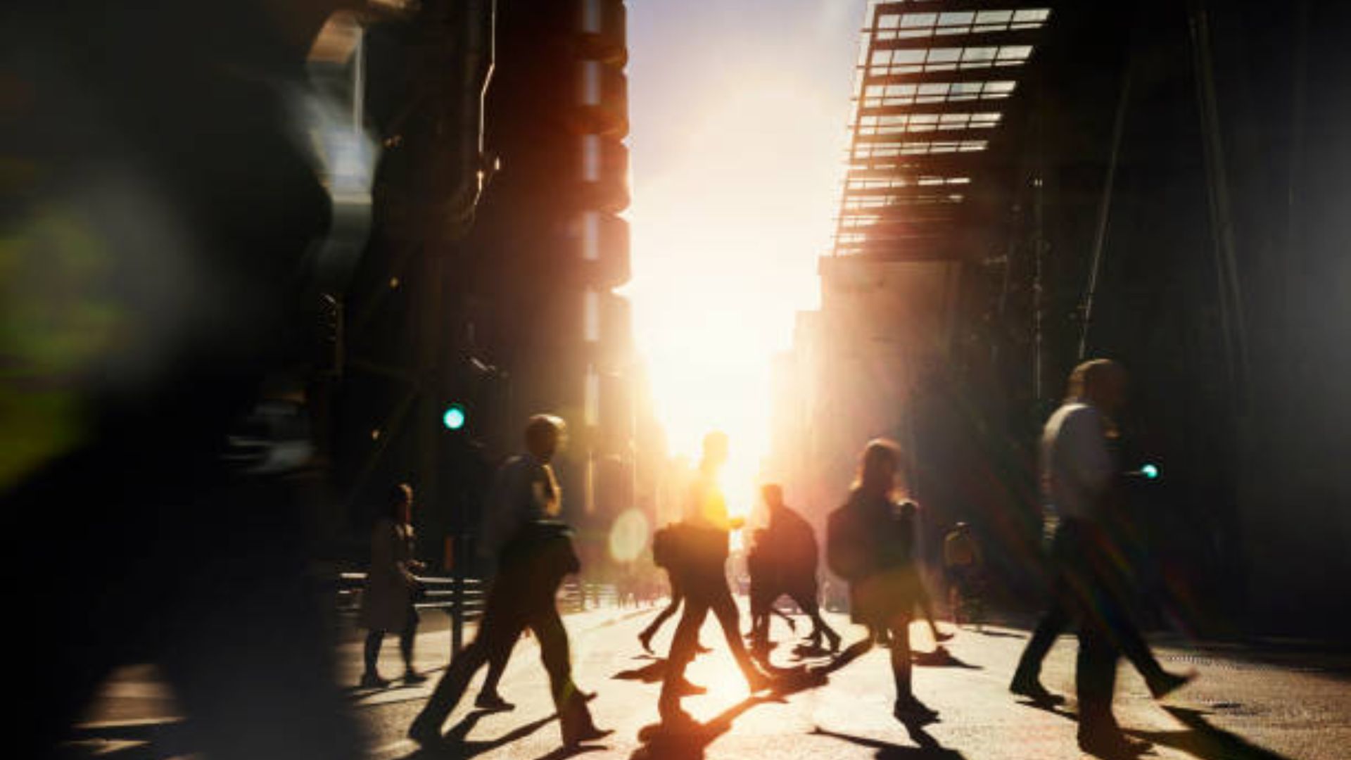 People walking in the streets