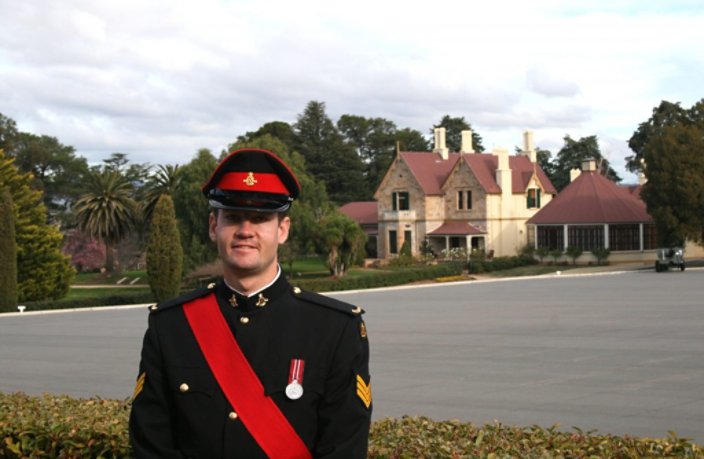 Graduation day from the Royal Military College - Duntroon 2008