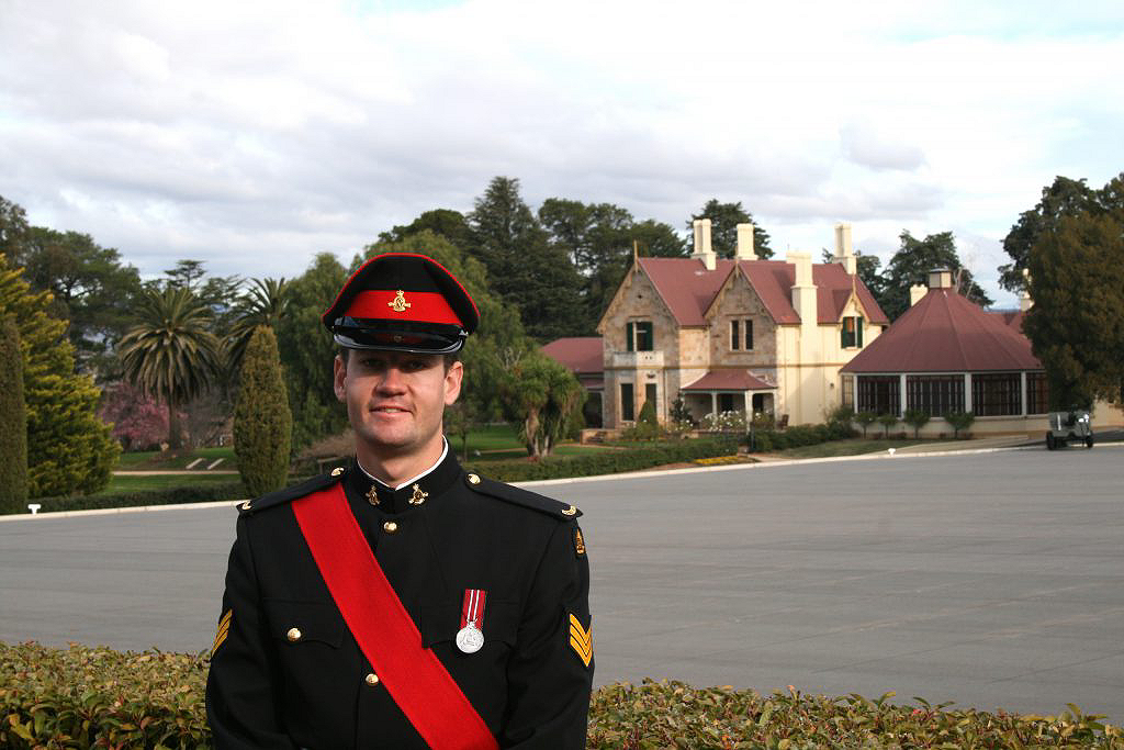 Graduation day from the Royal Military College - Duntroon 2008
