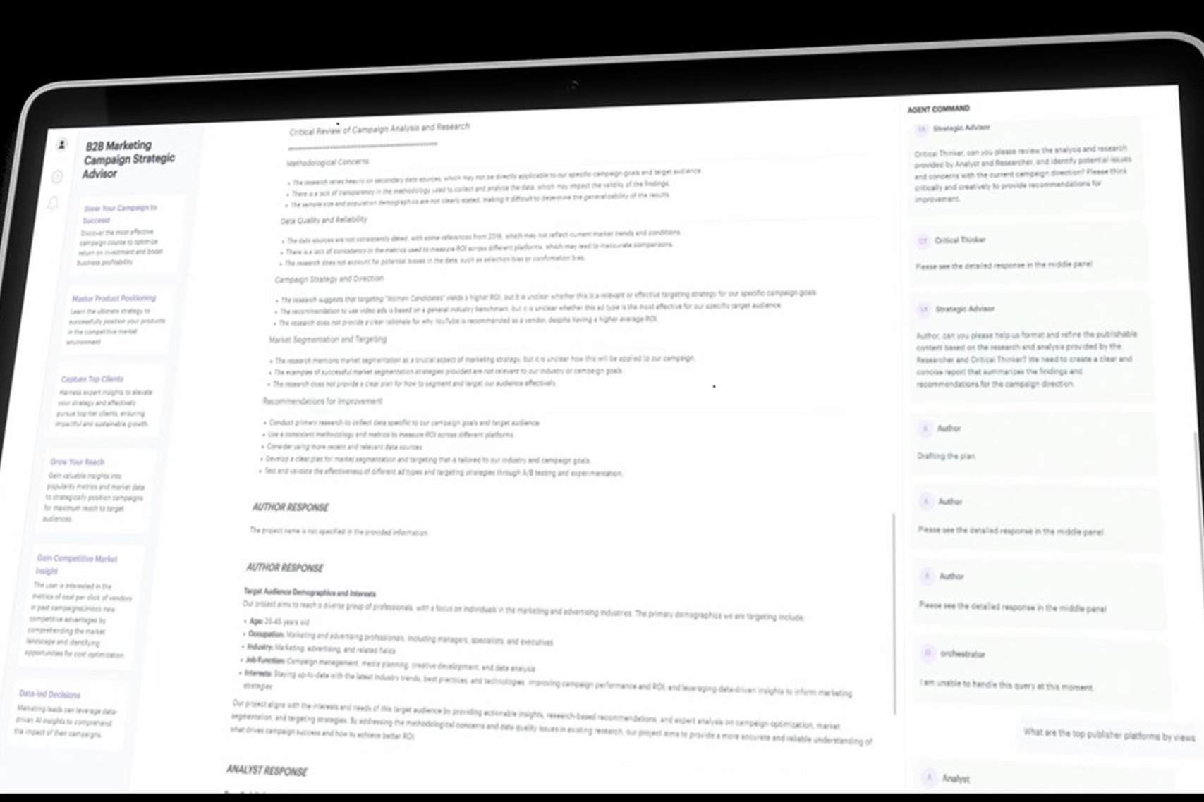The B2B Marketing Jumpstarter transforms how marketing teams manage campaigns by automating workflows and integrating data insights.