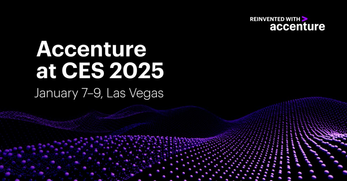 CES 2025 Las Vegas Accenture