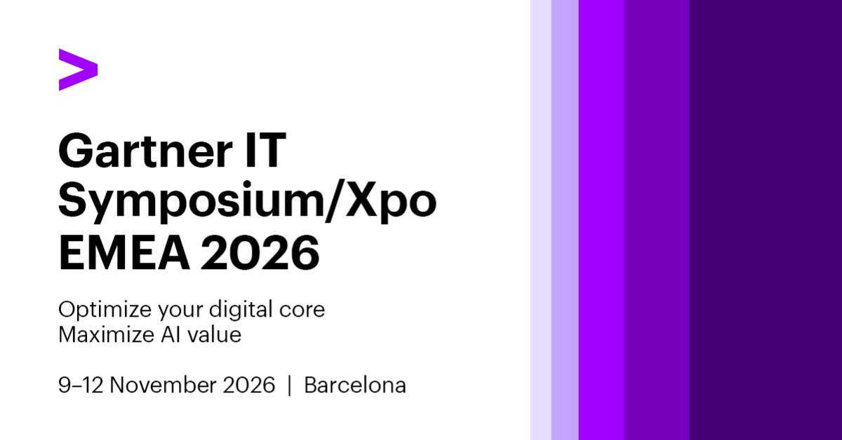 Gartner IT Symposium-Xpo EMEA 2026 | Barcelona | Accenture
