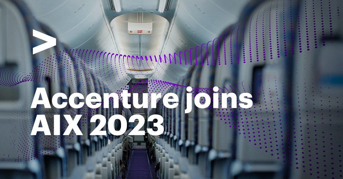 Aircraft Interiors Expo 2023 Accenture