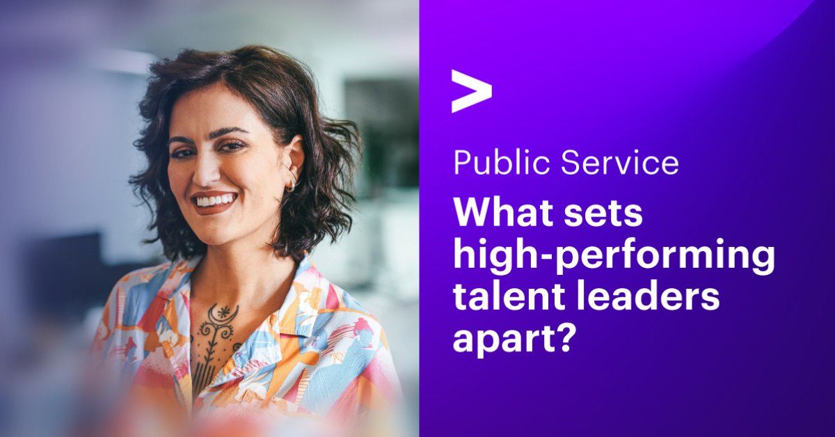 Talent Leaders as Change Makers in Public Service | Accenture