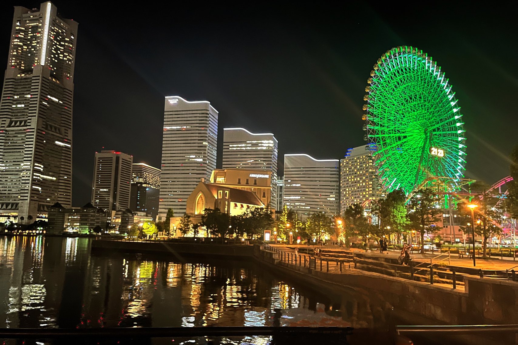  みなとみらいの夜景