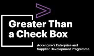 Check than a check box: Accenture's Enterprise and Supplier Development Programme