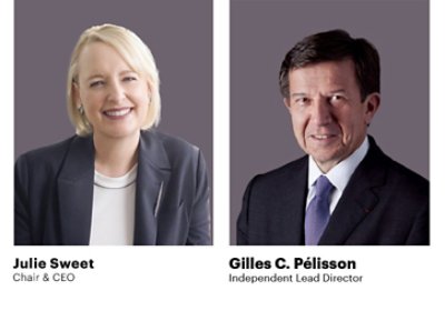 Julie Sweet. Chair & CEO. Gilles C. Pélisson. Independent Lead Director