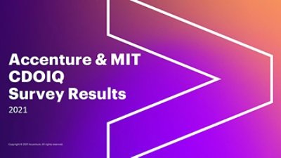 Accenture & MIT CDOIQ Survey Results 2021