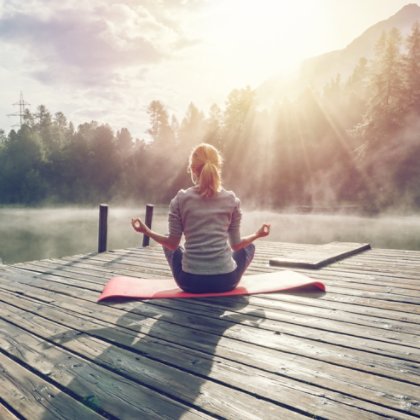 Meditate by the water