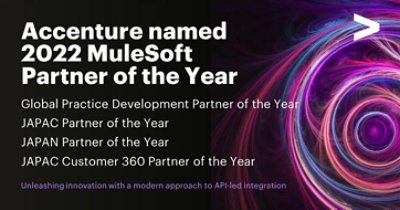 Accenture named 2022 MuleSoft Partner of the Year
