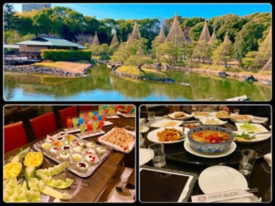 出張で名古屋に来た大連のメンバーと白鳥庭園に行きました。下の2枚は名古屋拠点の懇親会で行ったお店でいただいたおいしいごはんです。